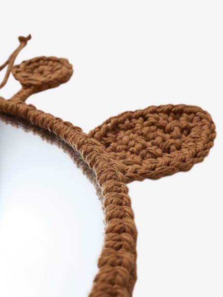 Miroir girafe tricot camel - vertbaudet enfant 