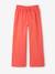Pantalon fille legging large blanc imprimé+corail+marine+mauve+vert sauge - vertbaudet enfant 