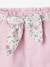 Shorts with Floral Belt for Babies lilac - vertbaudet enfant 