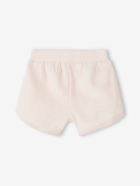 Lot de 4 shorts en éponge naissance rose pâle - vertbaudet enfant 
