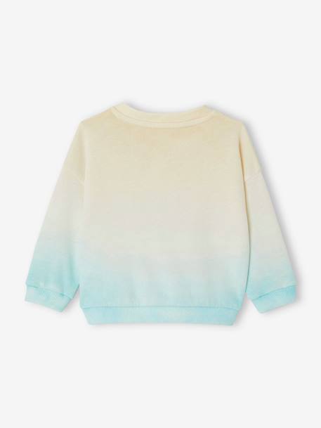 Tie-Dye Sweatshirt for Babies sky blue - vertbaudet enfant 