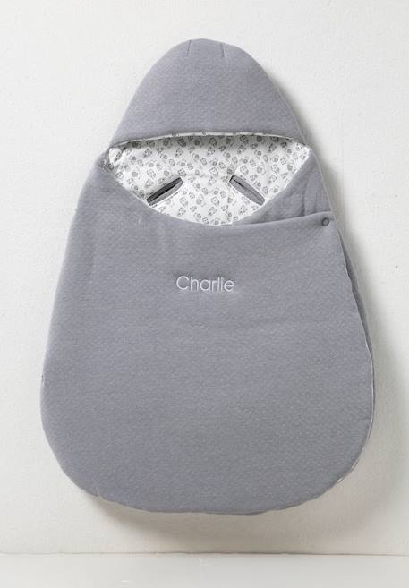 Nid d'ange 2 en 1 transformable GRIS - vertbaudet enfant 