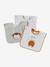 Set of 3 Animals Bibs, Easy to Put On ecru - vertbaudet enfant 