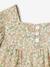 Floral Dress with Lace Details for Babies vanilla - vertbaudet enfant 