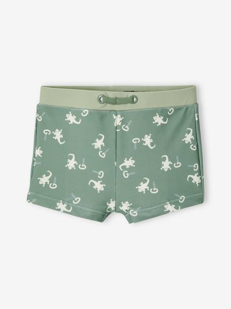 Gecko Swim Shorts for Baby Boys lichen - vertbaudet enfant 