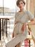 Striped Fleece Dress for Maternity, by ENVIE DE FRAISE ecru - vertbaudet enfant 