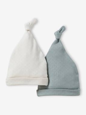 Baby-Accessories-Hats-Pack of 2 Beanies for Babies