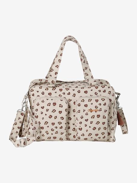 Changing Bag with Several Pockets, Family Blue+sandy beige - vertbaudet enfant 