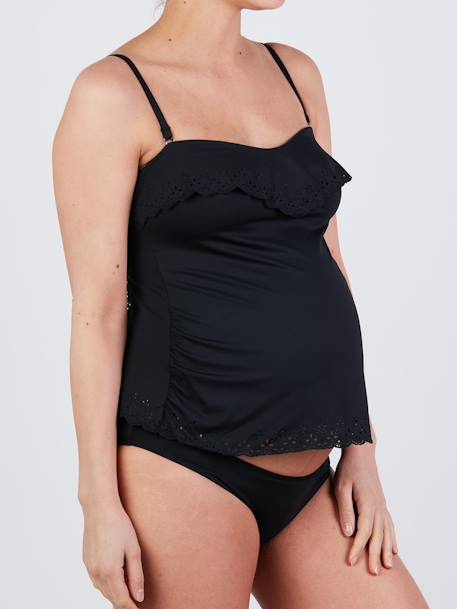 Tankini de grossesse Bloom CACHE-COEUR noir - vertbaudet enfant 