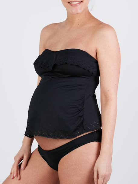 Tankini de grossesse Bloom CACHE-COEUR noir - vertbaudet enfant 