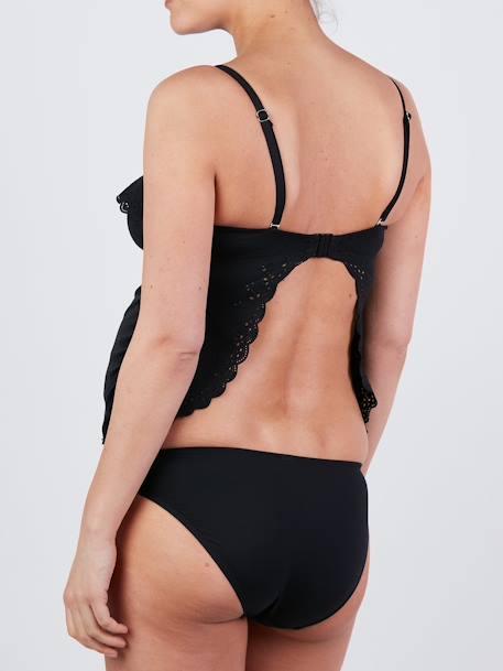 Tankini de grossesse Bloom CACHE-COEUR noir - vertbaudet enfant 