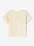 Short Sleeve T-Shirt, 'Super Fun', for Babies ecru - vertbaudet enfant 