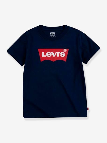 T-shirt Batwing garçon Levi's® blanc+bleu+bleu grisé - vertbaudet enfant 