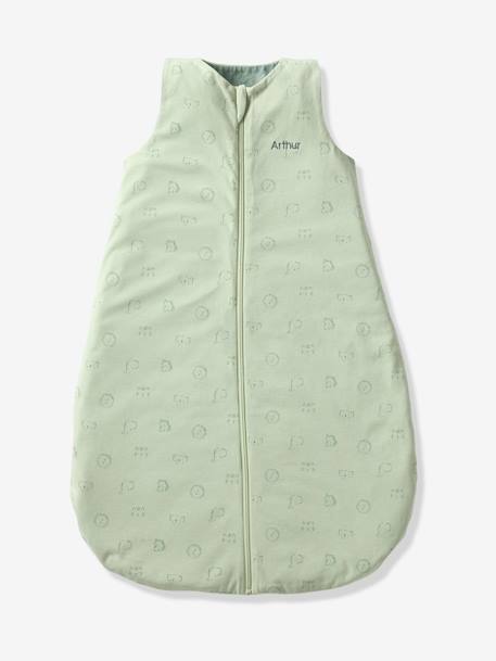 Gigoteuse été ouverture centrale personnalisable BALI jaune imprimé+rose imprimé+vert imprimé - vertbaudet enfant 