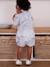 Seersucker Dress + Shorts + Headband Combo for Babies striped blue - vertbaudet enfant 