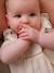 Robe en gaze de coton naissance écru - vertbaudet enfant 