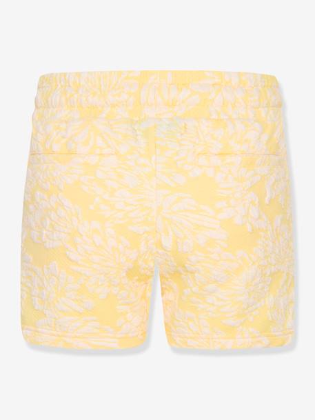 Floral Shorts for Girls, by CONVERSE pastel yellow - vertbaudet enfant 