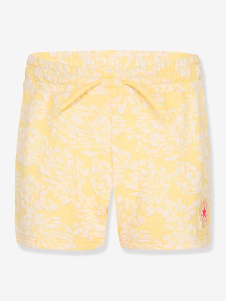 Floral Shorts for Girls, by CONVERSE pastel yellow - vertbaudet enfant 
