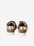 Baskets en cuir enfant blanc+marine - vertbaudet enfant 