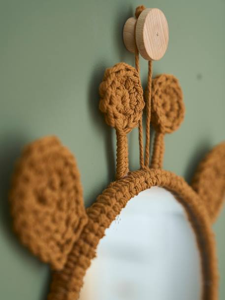 Miroir girafe tricot camel - vertbaudet enfant 