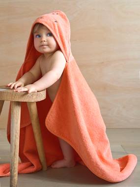 Bath Cape, Essentials for Babies, in recycled cotton  - vertbaudet enfant