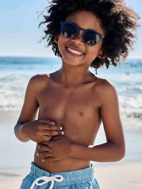 Round Sunglasses for Boys navy blue - vertbaudet enfant 