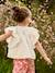 Blouse brodée à volants fille écru - vertbaudet enfant 
