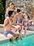 Maillot bain 2 pièces fleuri fille collection Team famille bleu imprimé - vertbaudet enfant 