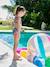 Maillot bain 2 pièces fleuri fille collection Team famille bleu imprimé - vertbaudet enfant 