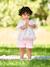 Blouse bébé motif fleurs écru - vertbaudet enfant 