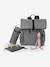 Changing Backpack in Recycled Polyester, Walk & Roll Grey - vertbaudet enfant 