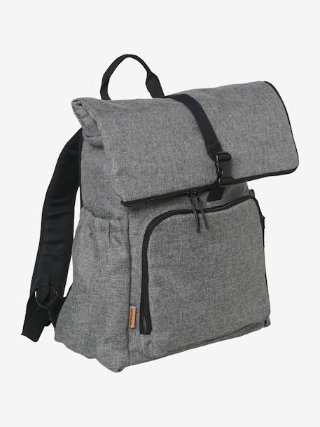 Changing Backpack in Recycled Polyester, Walk & Roll Grey - vertbaudet enfant 