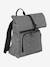Sac à dos à langer en polyester recyclé Walk & Roll gris - vertbaudet enfant 