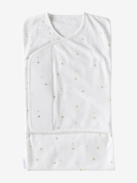 Jersey Knit Swaddle, Size 1 ecru - vertbaudet enfant 