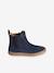 Boots fille cuir zippées bronze+camel+marine+vert - vertbaudet enfant 