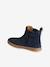 Boots fille cuir zippées bronze+camel+marine+vert - vertbaudet enfant 