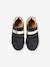 Baskets enfant fille en cuir à scratchs marine+marron+noir - vertbaudet enfant 