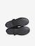 Leather Ballerina Pumps for Girls black - vertbaudet enfant 