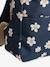 Daisies Backpack for Girls navy blue - vertbaudet enfant 