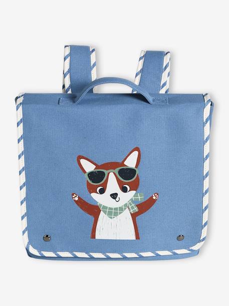 Cartable maternelle renard garçon bleu - vertbaudet enfant 