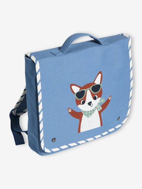 Fox Pre-School Satchel for Boys blue - vertbaudet enfant 