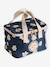 Daisies Lunch Bag for Girls navy blue - vertbaudet enfant 