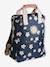 Daisies Backpack for Girls navy blue - vertbaudet enfant 