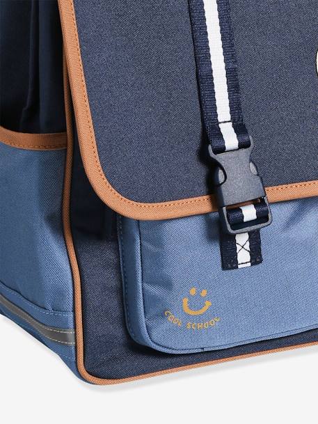 Cool School Satchel + Pencil Case for Boys blue - vertbaudet enfant 