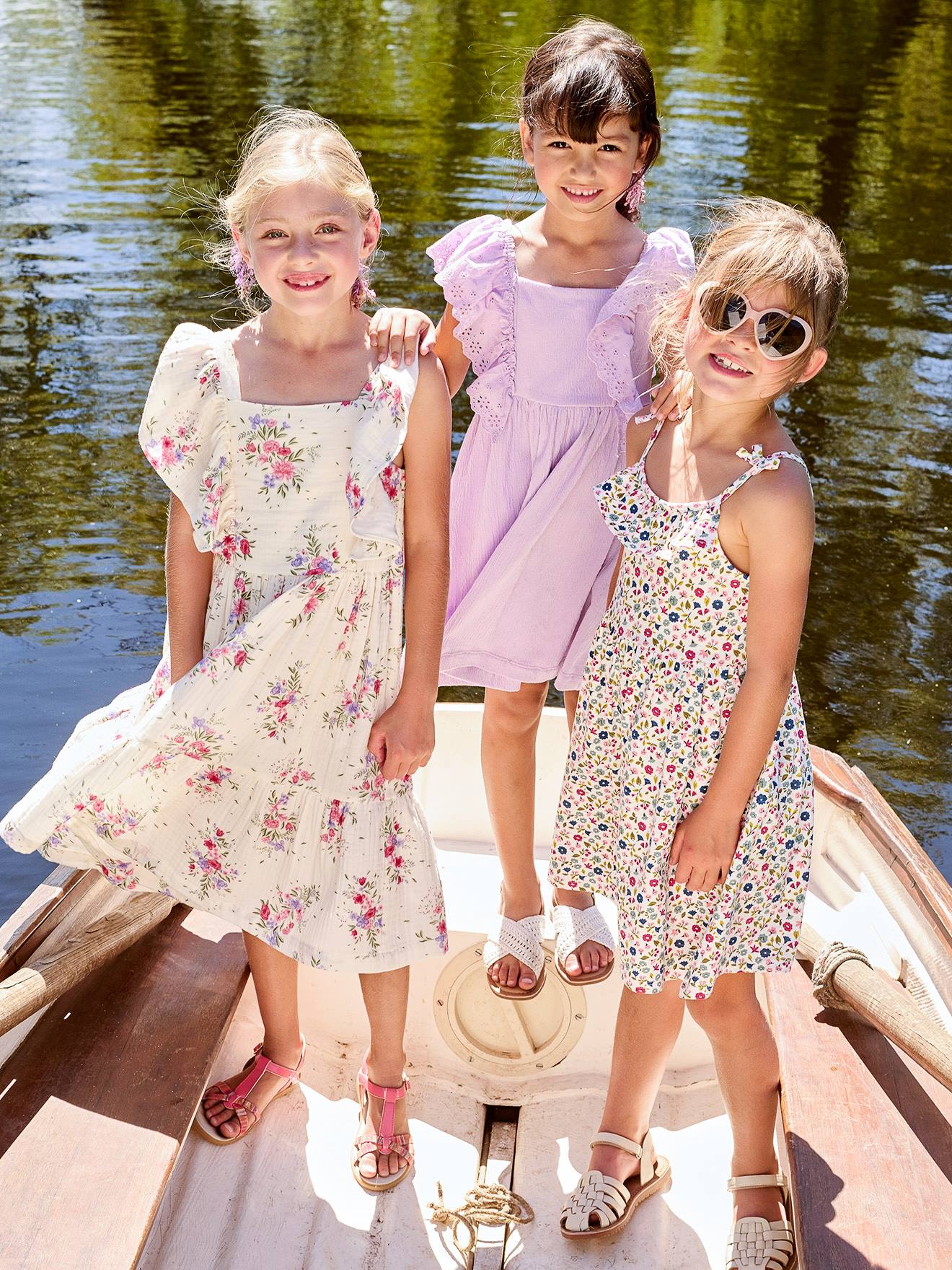 Robe à Volants Gris Et Noir Servane Barrau Fille - Taille 6-7 Ans - Occasion Très Bon état