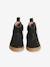 Leather Zip-Up Boots black - vertbaudet enfant 