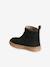 Leather Zip-Up Boots black - vertbaudet enfant 