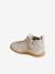 Boots in Glittery Leather for Babies gold - vertbaudet enfant 