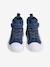 High-Top Trainers with Laces & Hook-&-Loops for Girls denim blue - vertbaudet enfant 