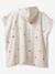 Hearts Bath Poncho with Recycled Cotton for Children printed white - vertbaudet enfant 